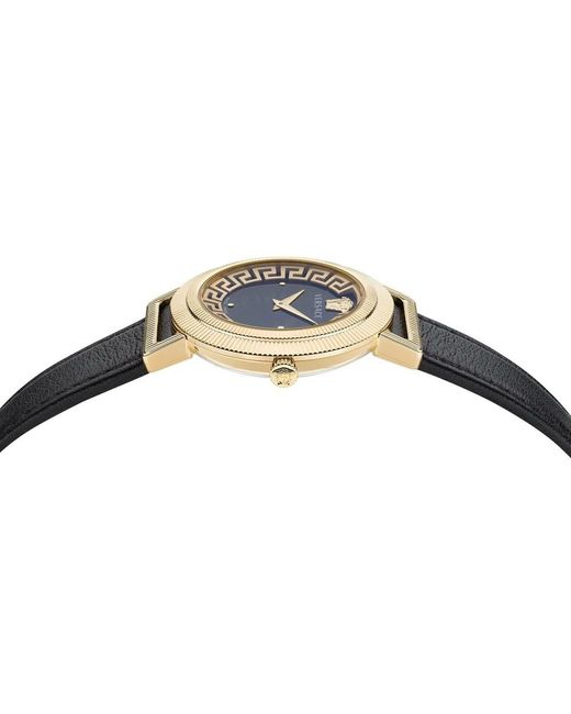 Versace Greca Sphere Watch in het Metallic