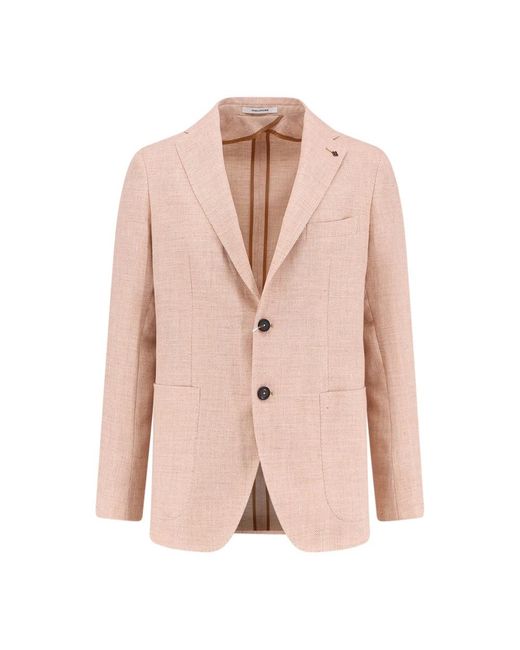 Tagliatore Pink Blazers for men