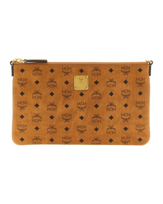 Clutches MCM de color Brown