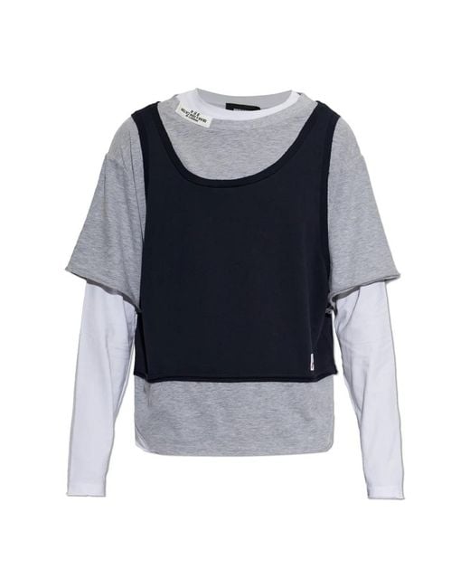 Long Sleeve Tops DSquared² de hombre de color Blue