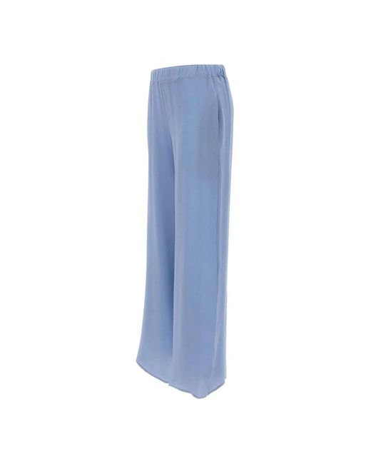 Kangra Blue Straight Trousers
