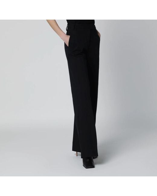 Thelatest Black Wide Trousers