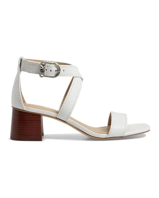 Michael Kors White High Heel Sandals