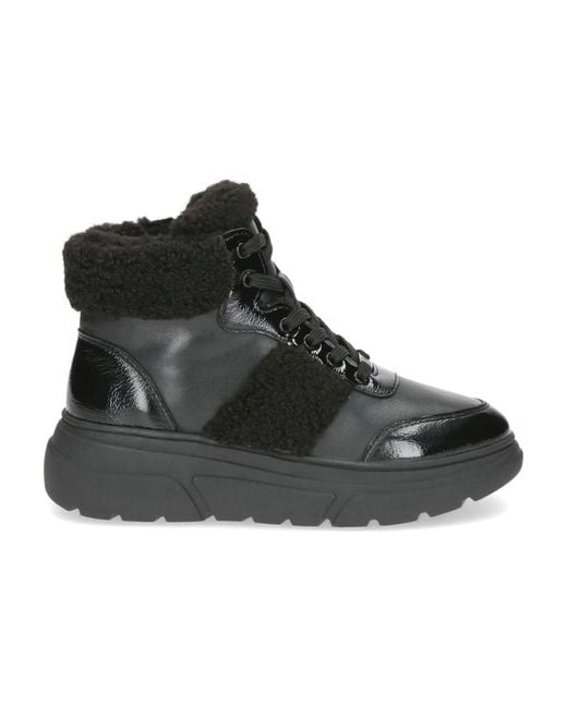 Caprice Black Winter Boots