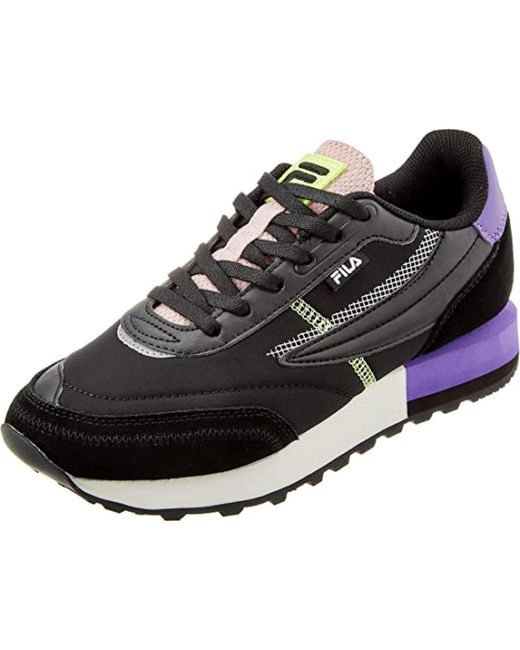 Fila Schoenen ,Zwart ,Retronique 22 in het Black