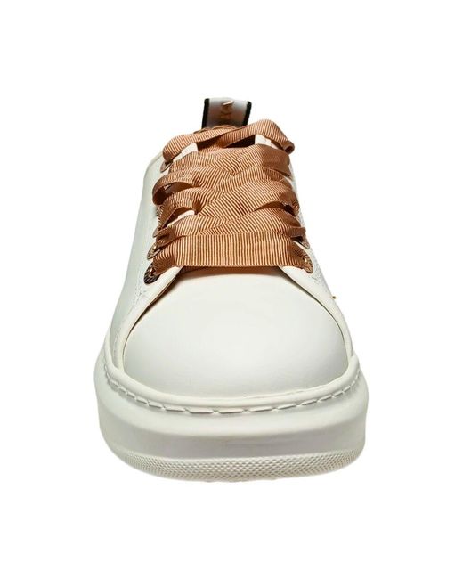 Alexander Smith White Pelle Sneaker