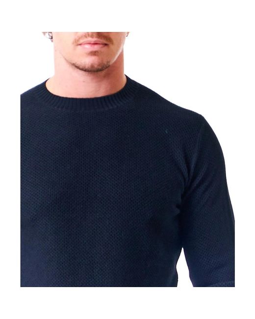 Knitwear > round-neck knitwear FILIPPO DE LAURENTIIS pour homme en coloris Blue