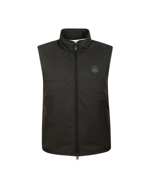 Woolrich Jassen ,Zwart ,Polyester Pacific Vest in het Black voor heren