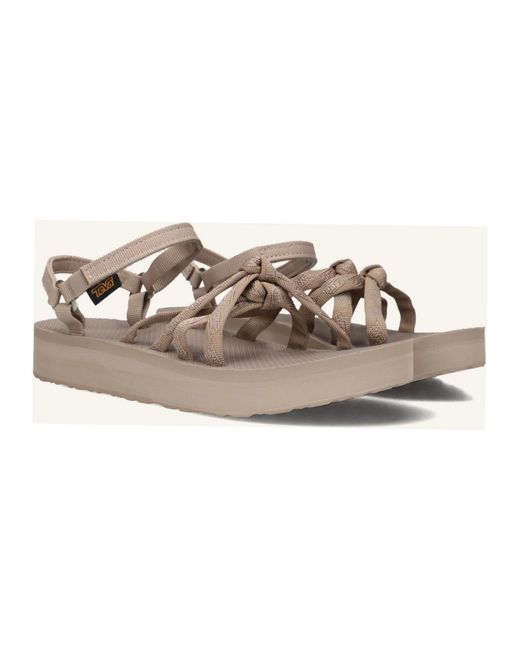 Teva Brown Midform Kena Slim Sandale
