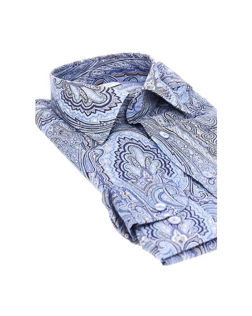 Etro Blue Casual Shirts for men