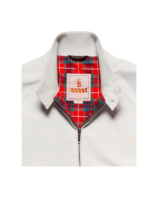 Baracuta White Bomber Jackets for men