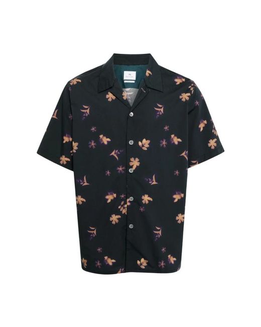 Paul Smith Black Short Sleeve Shirts for men