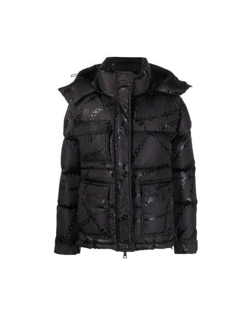 Versace Black Winter Jackets