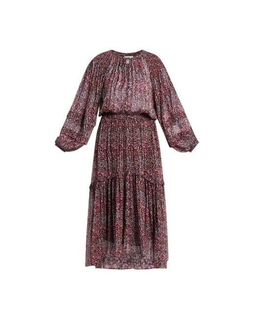 Isabel Marant Purple Midi Dresses