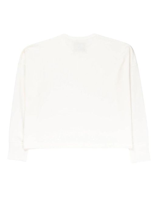 Studio Nicholson White Sweatshirts