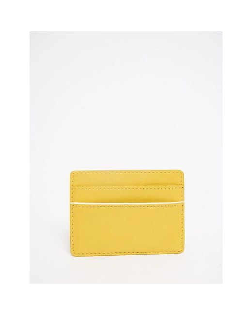 Wallets & Cardholders di Ines De La Fressange Paris in Yellow