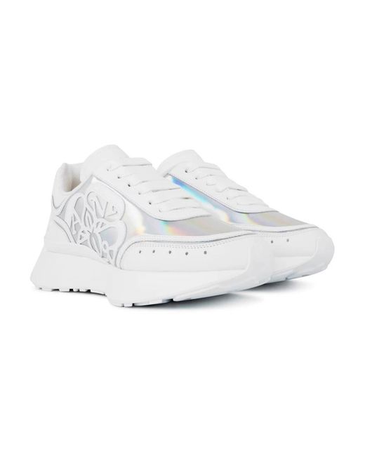 McQueen White Sneakers