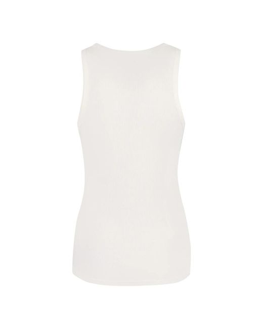 Rabanne White Sleeveless Tops