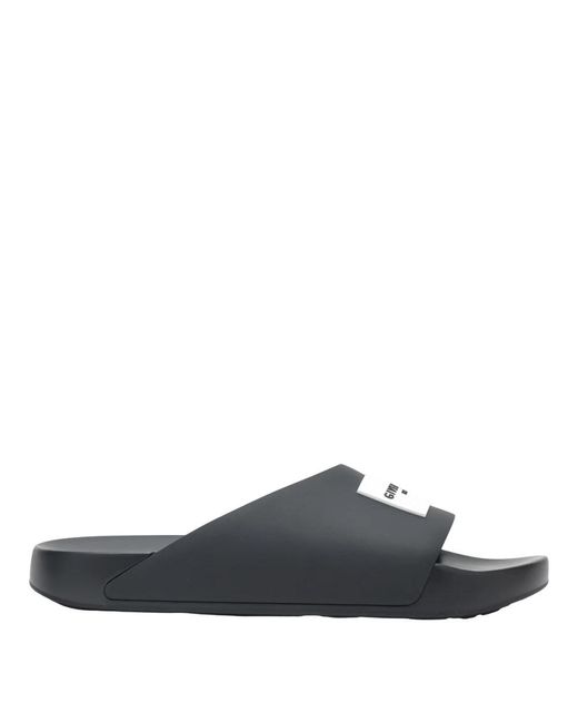 Givenchy Blue Slide Flat Sandal
