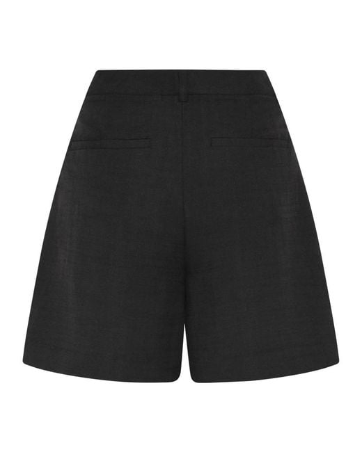 Bruuns Bazaar Black Casual Shorts