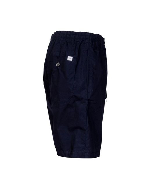Paolo Pecora Blue Casual Shorts for men