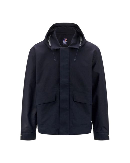 Light Jackets di K-Way in Blue da Uomo