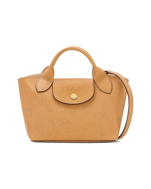 Longchamp Metallic Handbags