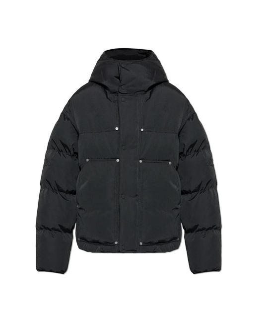 DSquared² Gewatteerde Jas Met Logo in het Blue voor heren