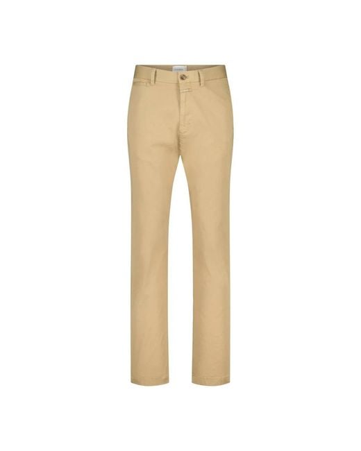Closed Natural Chinos for men