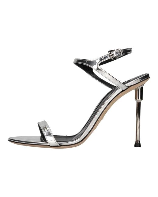 Elisabetta Franchi Black High Heel Sandals