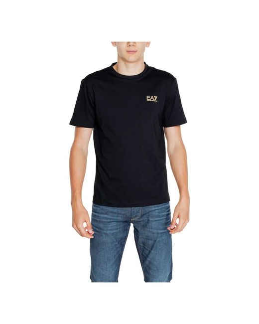 EA7 T-Shirts in het Black voor heren
