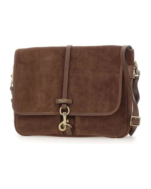 Gianni Chiarini Berlino Crossbody Tas in het Brown voor heren