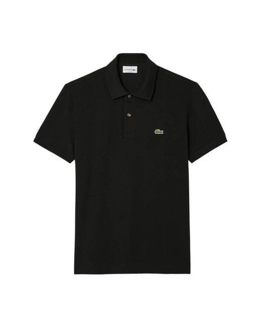 Lacoste Black Polo Shirts for men