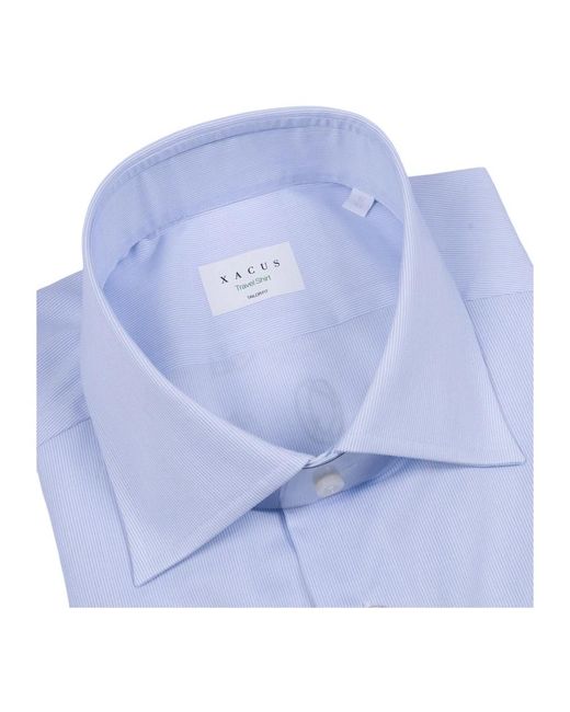 Xacus Camicia in het Blue voor heren