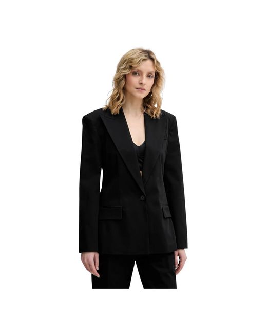 Karl Lagerfeld Tailored Blazer in het Black