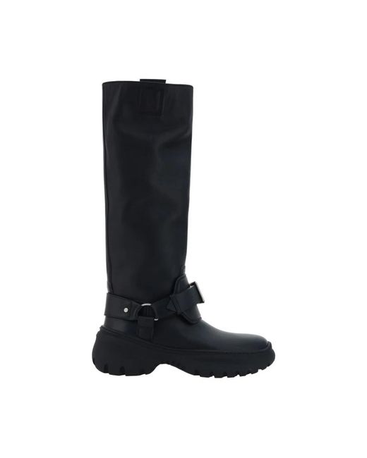 Burberry Black High Boots