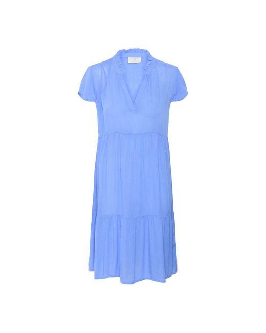 Midi Dresses Kaffe en coloris Blue