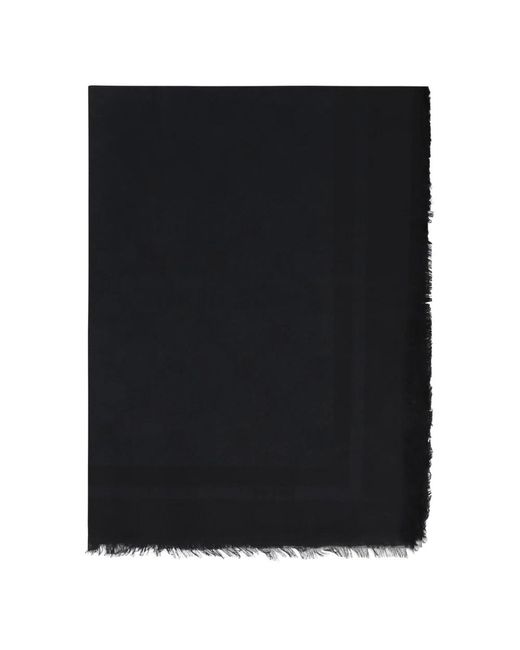 Elisabetta Franchi Black Scarves