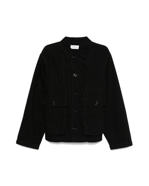 Light Jackets Lemaire de hombre de color Black
