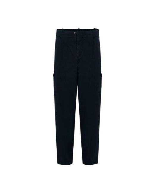 Slim-Fit Trousers Herno pour homme en coloris Blue