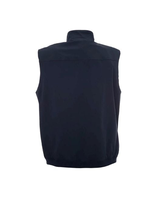Paul & Shark Blue Vests for men