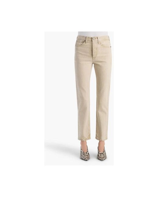 Khaite Natural Slim Fit Jeans
