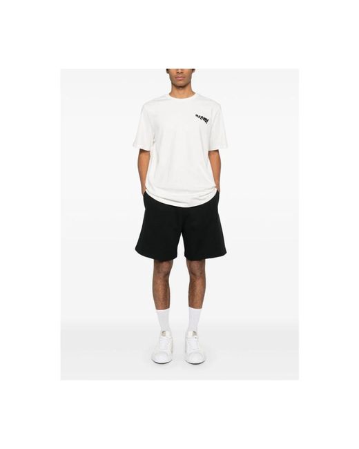 MSGM Black Casual Shorts for men