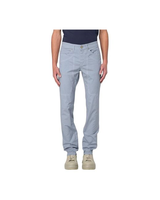 Jeckerson Stylische Salbei Baumwollhosen in Blue für Herren