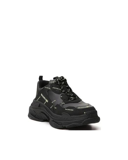 Balenciaga Triple S Sneakers Herrenschuhe in Black für Herren