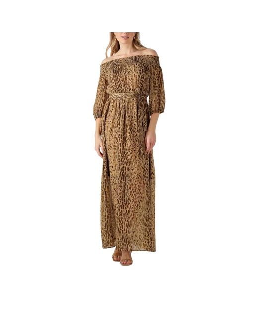 Liu Jo Brown Maxi Dresses