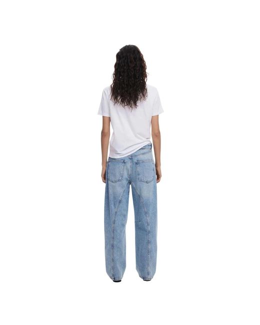 T-Shirts Desigual de color Blue