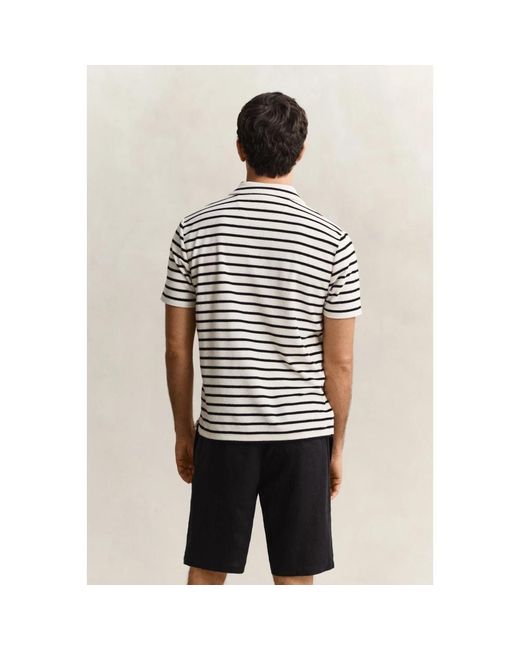 Gant White Polo Shirts for men