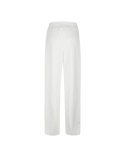 Straight Trousers hinnominate de color White