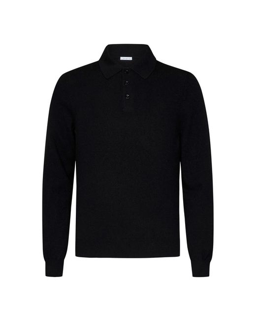 Polo Shirts Malo de hombre de color Black